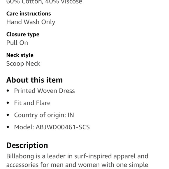 NWT Billabong Daisy Craze mini dress - Picture 9 of 10